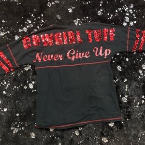 Cowgirl Tuff Long sleeve shirt